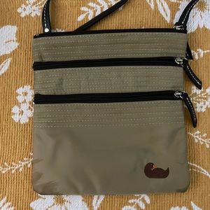 Dooney & Bourke Nylon Triple Zip Shoulder Bag